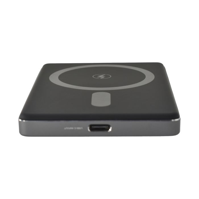 Dviced Ultrathin MagSafe Power Bank 5000mAh, Black/Grey