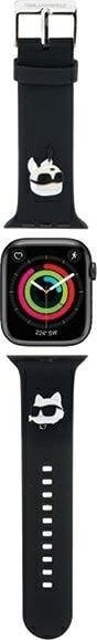Rrip ore Karl Lagerfeld Apple Watch, Rubber NFT Karl & Choupette, 42/44/45mm dhe Ultra, i zi