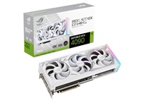 Kartelë grafike ASUS VGA NVIDIA GeForce RTX 4090 ROG STRIX WHITE OC, 24GB GDDR6X