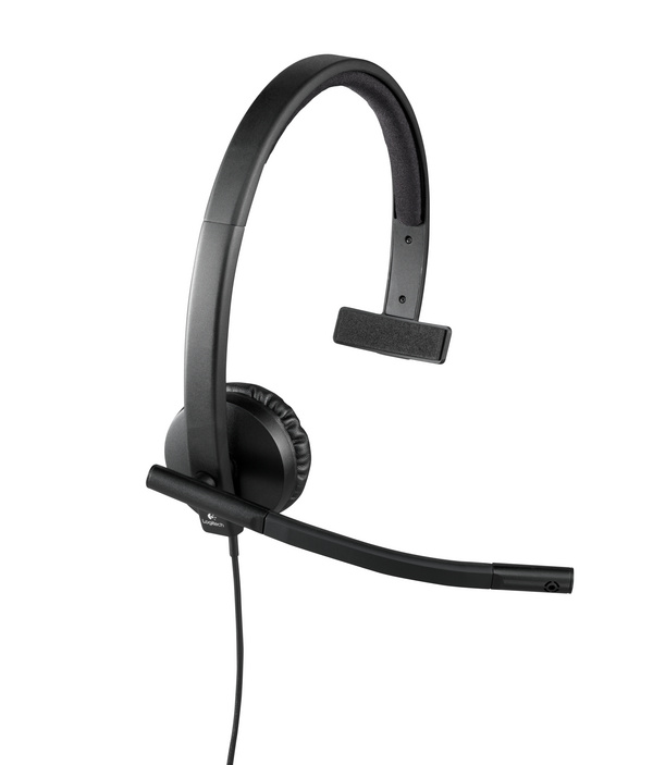 Kufje Logitech H570e On-Ear Mono, të zeza