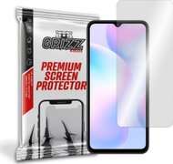 Mbrojtës ekrani GrizzGlass për Xiaomi Redmi 9AT, xham hibrid, transparent