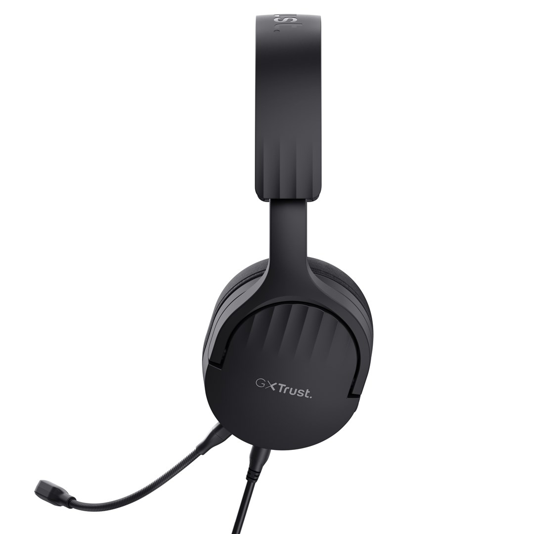 Kufje gaming Trust GXT 489 Fayzo, Multiplatform, 50mm Drivers, të zeza