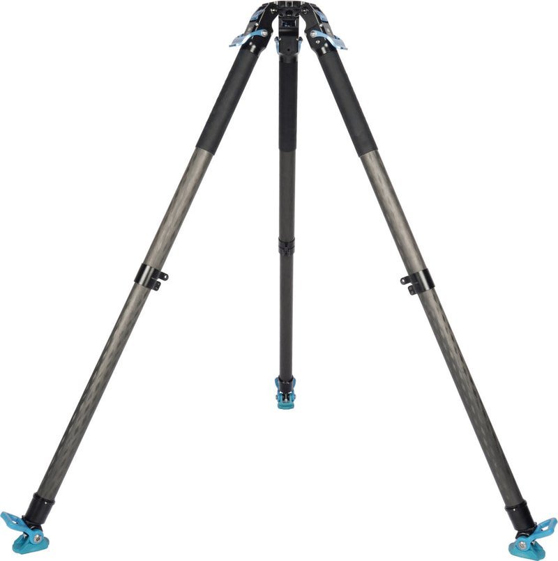 Tripod video Sirui SVT75 Lite Metal, 25kg, alumini dhe fibrë karboni, i zi blu