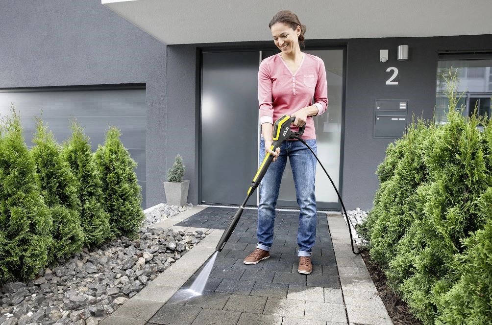 Larës me presion Karcher K 5 Power EcoBooster, 2100W, 145 bar, i verdhë
