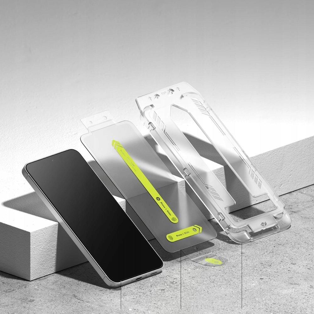 Xham mbrojtës Ringke Easy Slide për Samsung Galaxy A56 5G, 2 copë, i tejdukshëm