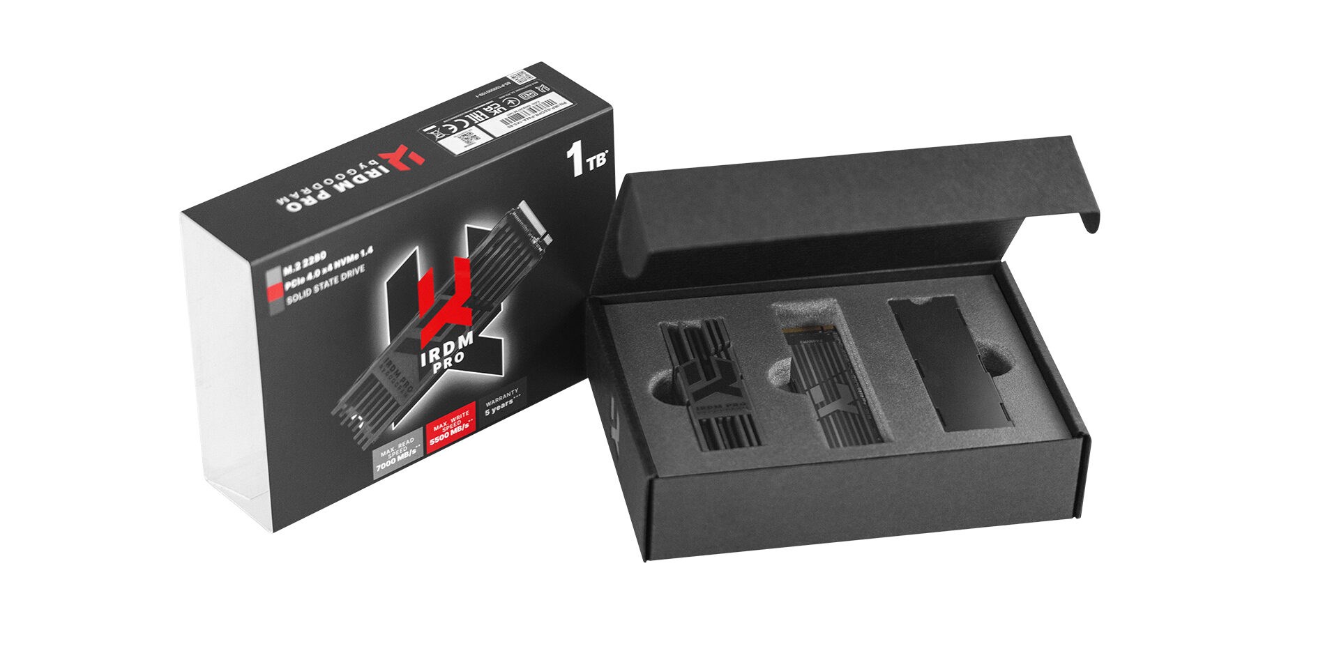 Disk SSD GoodRam IRDM Pro, 1TB, M.2 PCIe Gen4