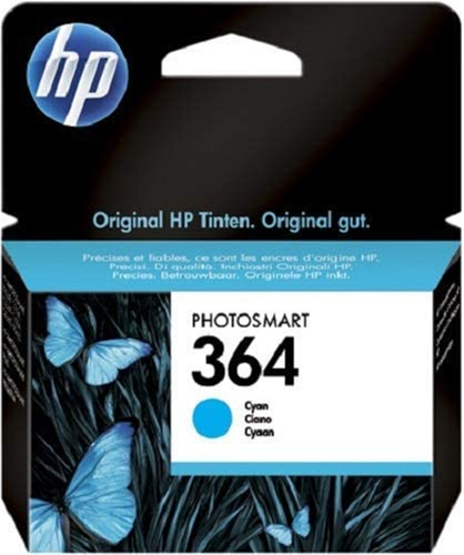 Patronë boje HP 364 Cyan, inkjet, ngjyrë e kaltër