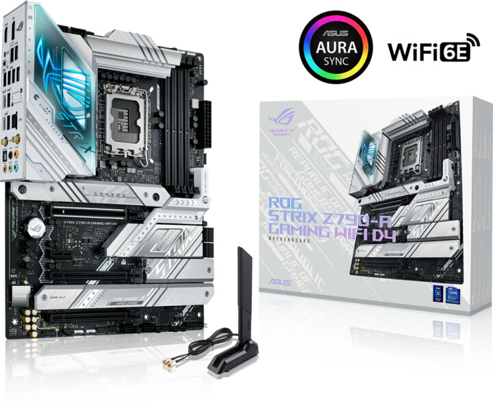 Pllakë amë ASUS ROG STRIX Z790-A GAMING WIFI D4 (DDR4) - Intel Z790