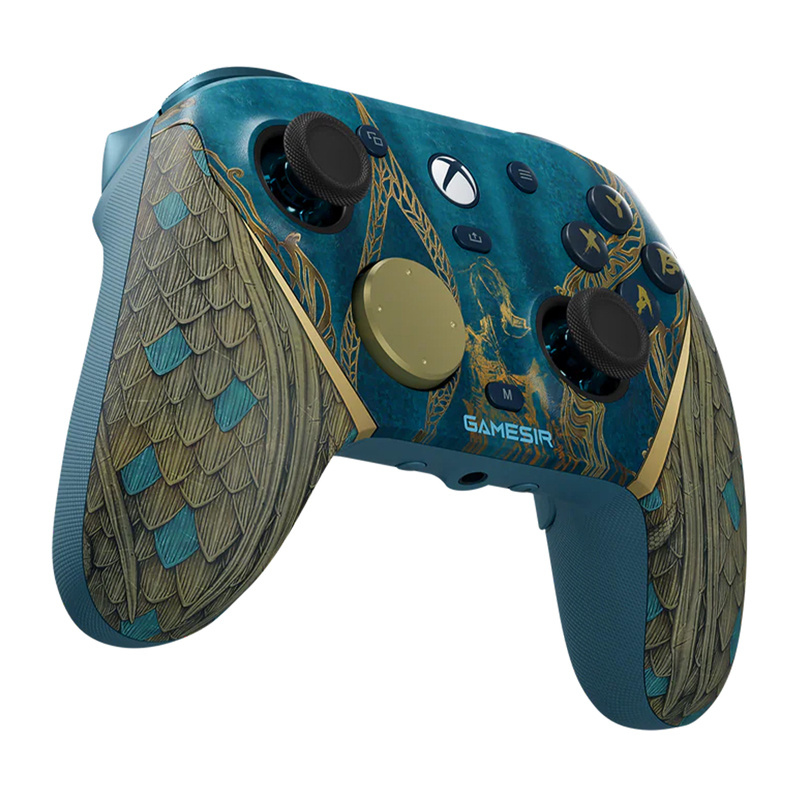 Kontroller lojrash GameSir G7 Pro Wuchang, wireless, për Xbox Series X S dhe PC, blu me ari