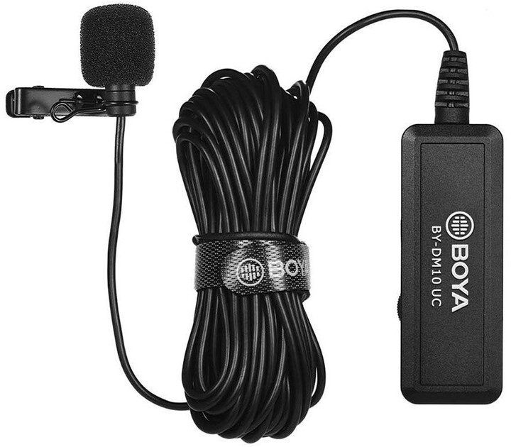Mikrofon BOYA BY-DM10UC, i zi