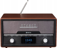 Radio retro Denver MDA-525DW, DAB+/FM, CD Bluetooth USB, kafe e zezë