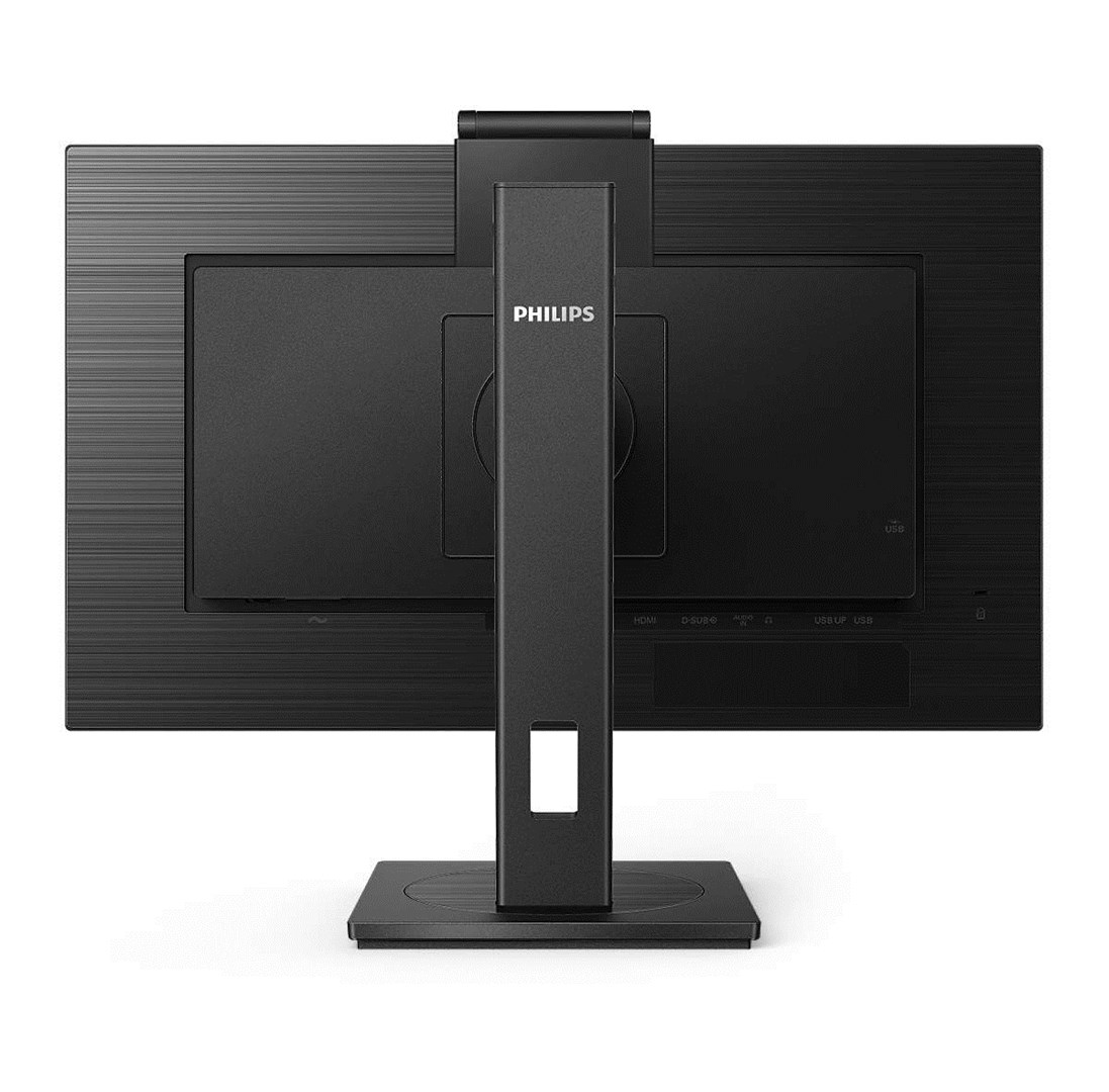 Monitor Philips B-line 242B1H/00, 24", IPS, me kamerë, i zi