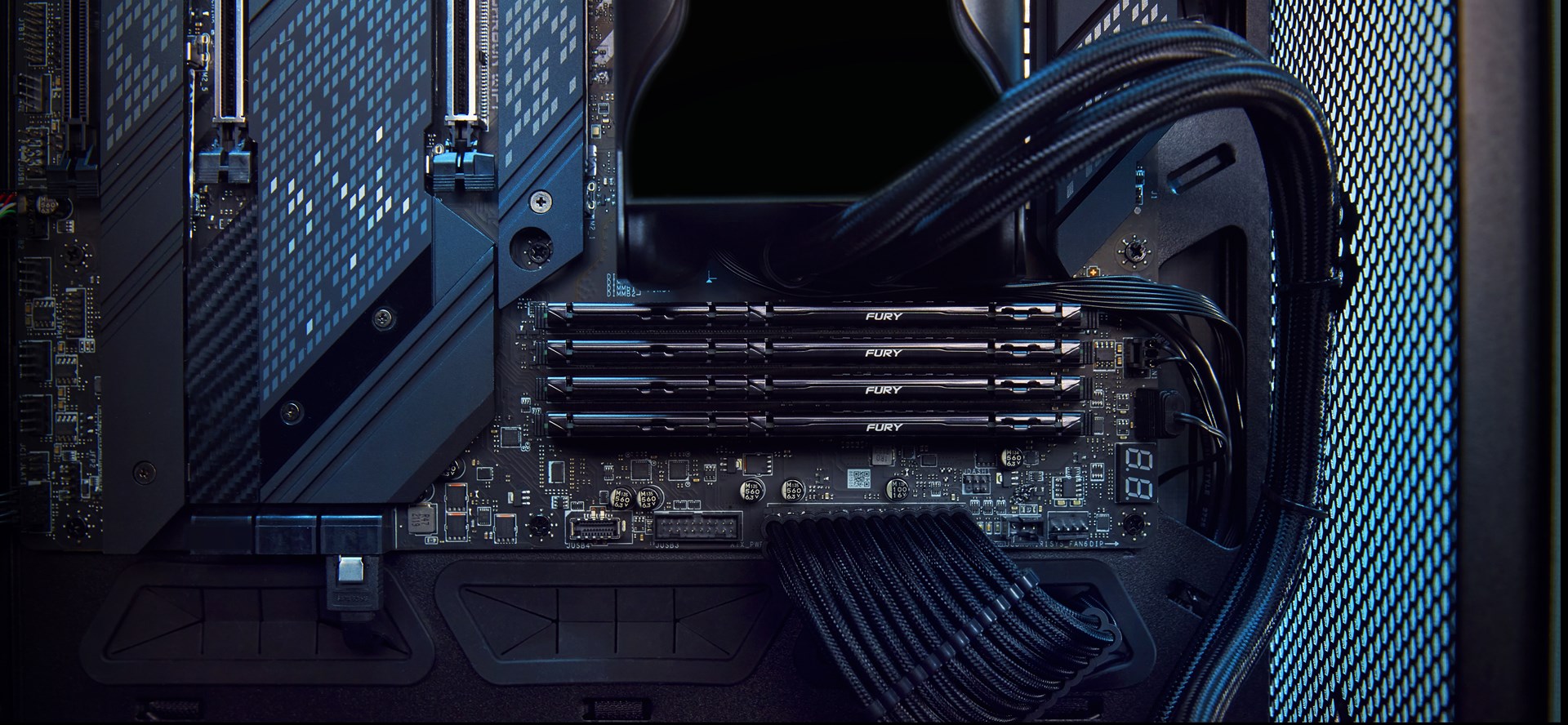 Memorie RAM Kingston FURY 64GB 6000MT/s DDR5 CL36 DIMM (2 x 32 GB) Beast EXPO