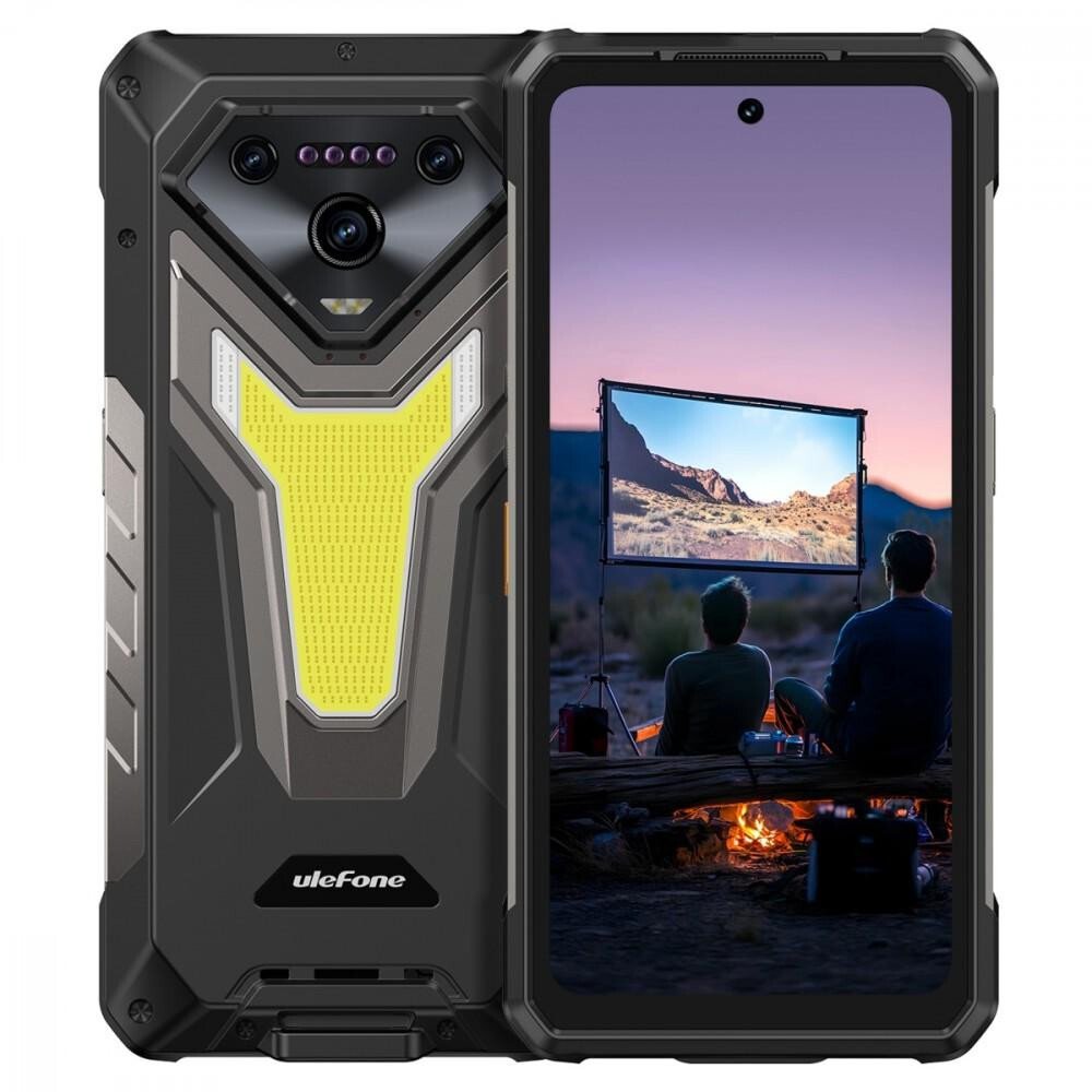 Мобилен телефон Ulefone Armor 34 Pro Plus, 16GB RAM, 512GB, 5G, црн