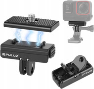 Mbajtëse Quick Release PULUZ PU965B, montim 1/4", për GoPro dhe Insta360, e zezë