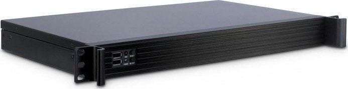 Куќиште за сервери рек Inter-Tech IPC 1U-K-126L, 19", без напојување, црно