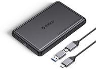 Kuti eksterne Orico DDL25-C3, 2.5" HDD SSD, USB-C 5Gb/s, gri