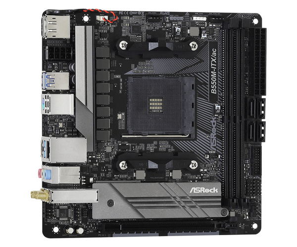 Pllakë amë Asrock B550M-ITX/ac Socket AM4 mini ITX AMDB550