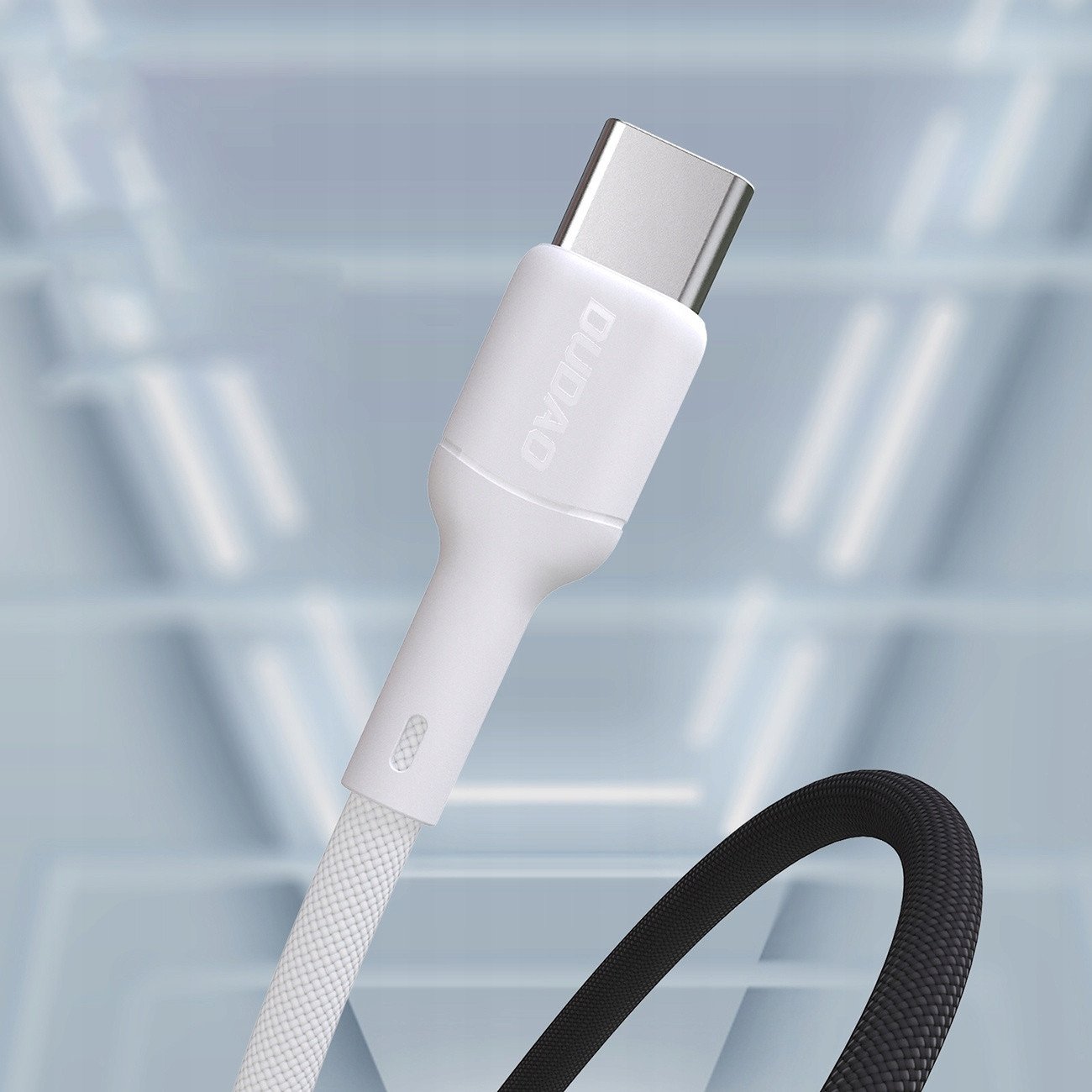Kабел USB Dudao L9T, USB A во USB C, 5A, 1m, бел