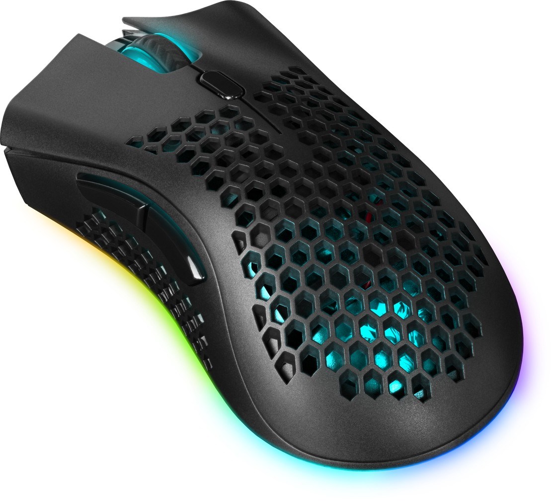 Maus Defender GM-709L Warlock, Gaming, RF Wireless+USB Type-A, i zi