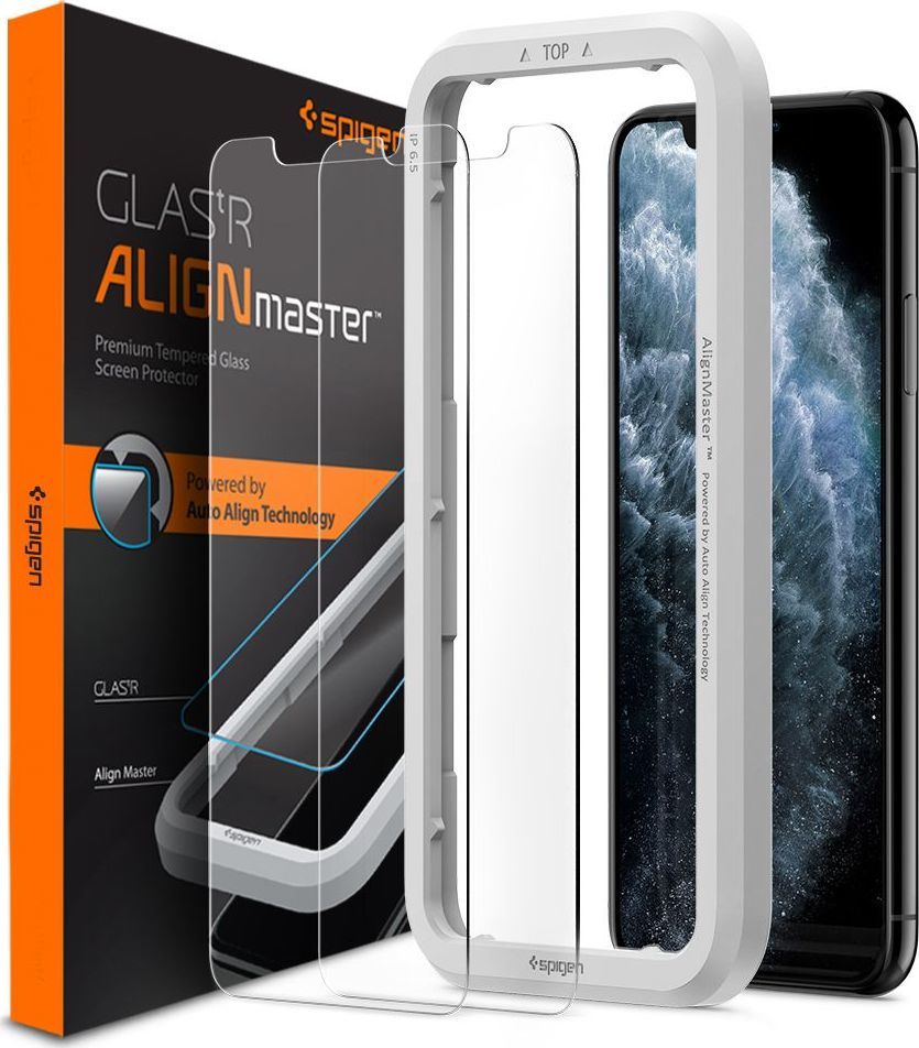 Xham mbrojtës Spigen Alm Glas Tr Slim 2-Pack, për Iphone 11 Universal