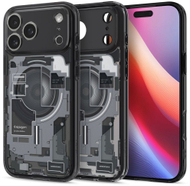 Kapak telefoni Spigen Ultra Hybrid Zero One MagSafe për iPhone 17 Pro Max, transparencë, i zi