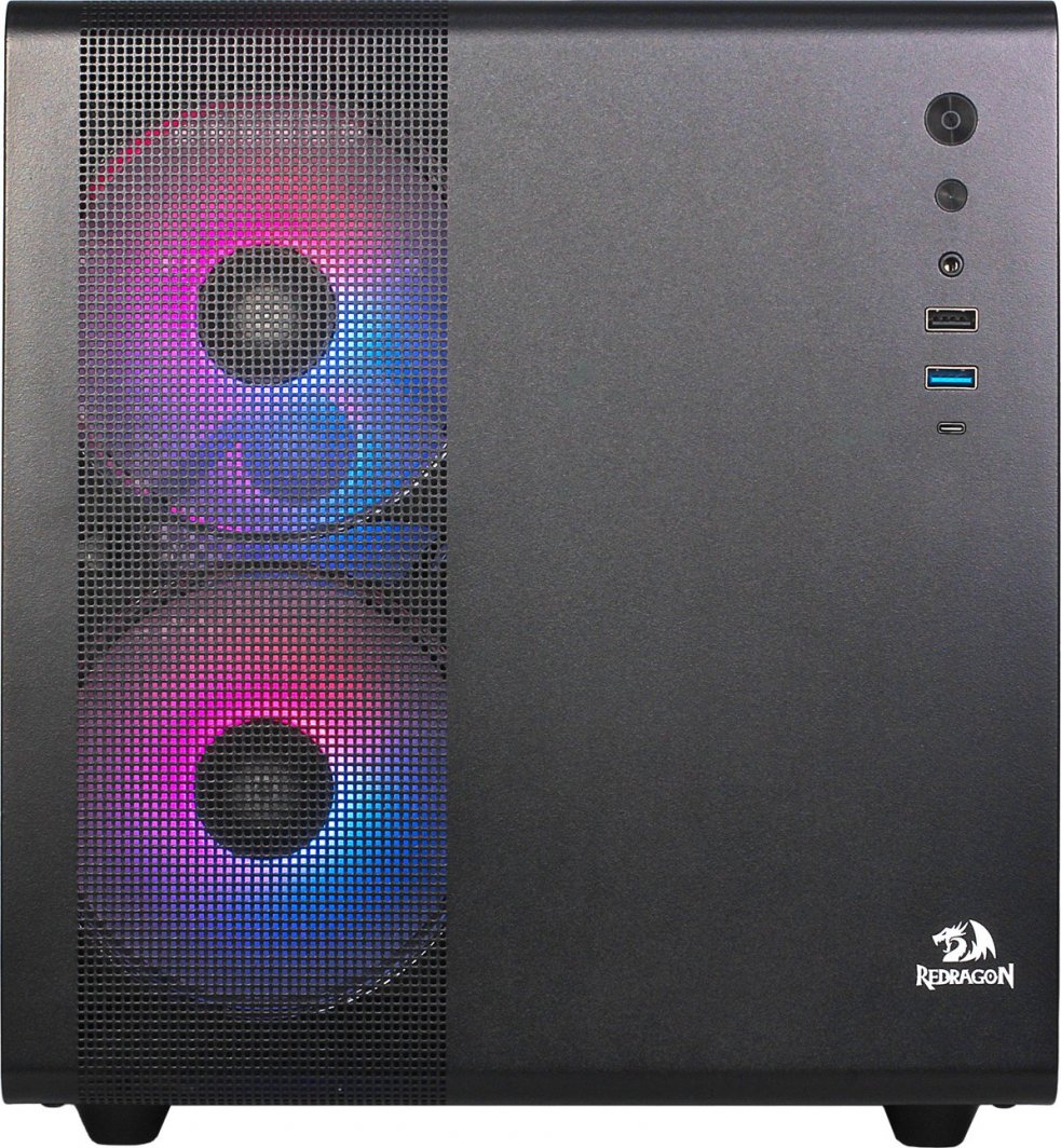 Kasë Redragon Pagos 1 ARGB, Mini Tower