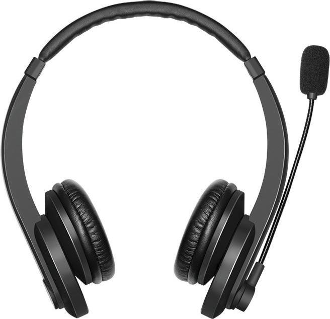 Kufje Bluetooth LogiLink, stereo, mikrofon i integruar, e zezë