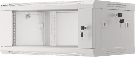 Kabinet për server Lanberg WF01-6404-10S, 19", i bardhë