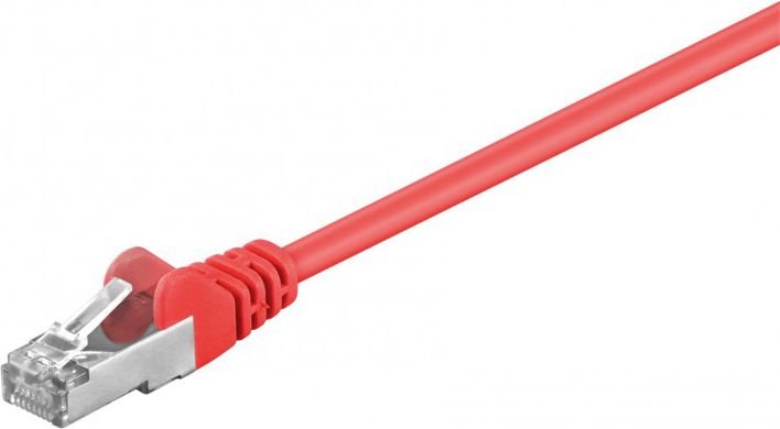 Kabllo rrjeti Goobay Patchcord, CAT5e, SF/UTP, 2m, e kuqe