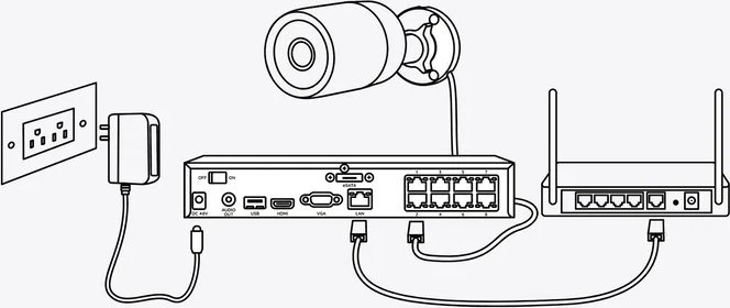Kamerë IP Reolink P330, 4K UHD 8MP, PoE LAN, 256GB SD, e bardhë