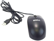 Механички глушец Dell, USB, црн