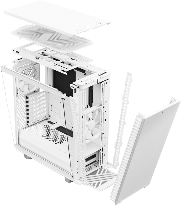 Kasë kompjuterike Fractal Design Define 7, e bardhë