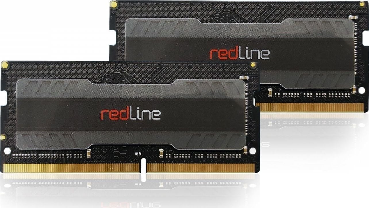 RAM laptop Mushkin Redline MRA4S266KKKF8GX2, 16GB DDR4, 2666MHz, i kuq