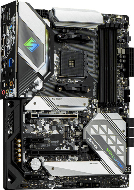 Pllakë amë ASRock B550 Steel Legend - AMD B550