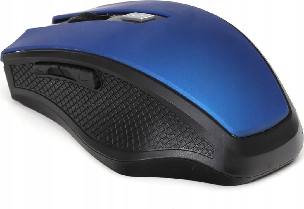 Mouse Omega 1200DPI, me kabllo USB, blu