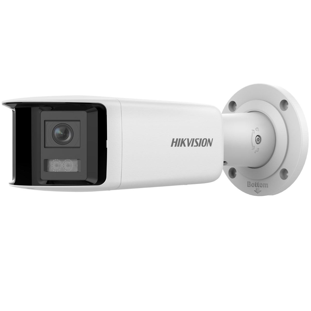 Kamerë IP Hikvision DS-2CD2T47G2P-LSU/SL, 4MP, kënd shikimi 180°, e bardhë