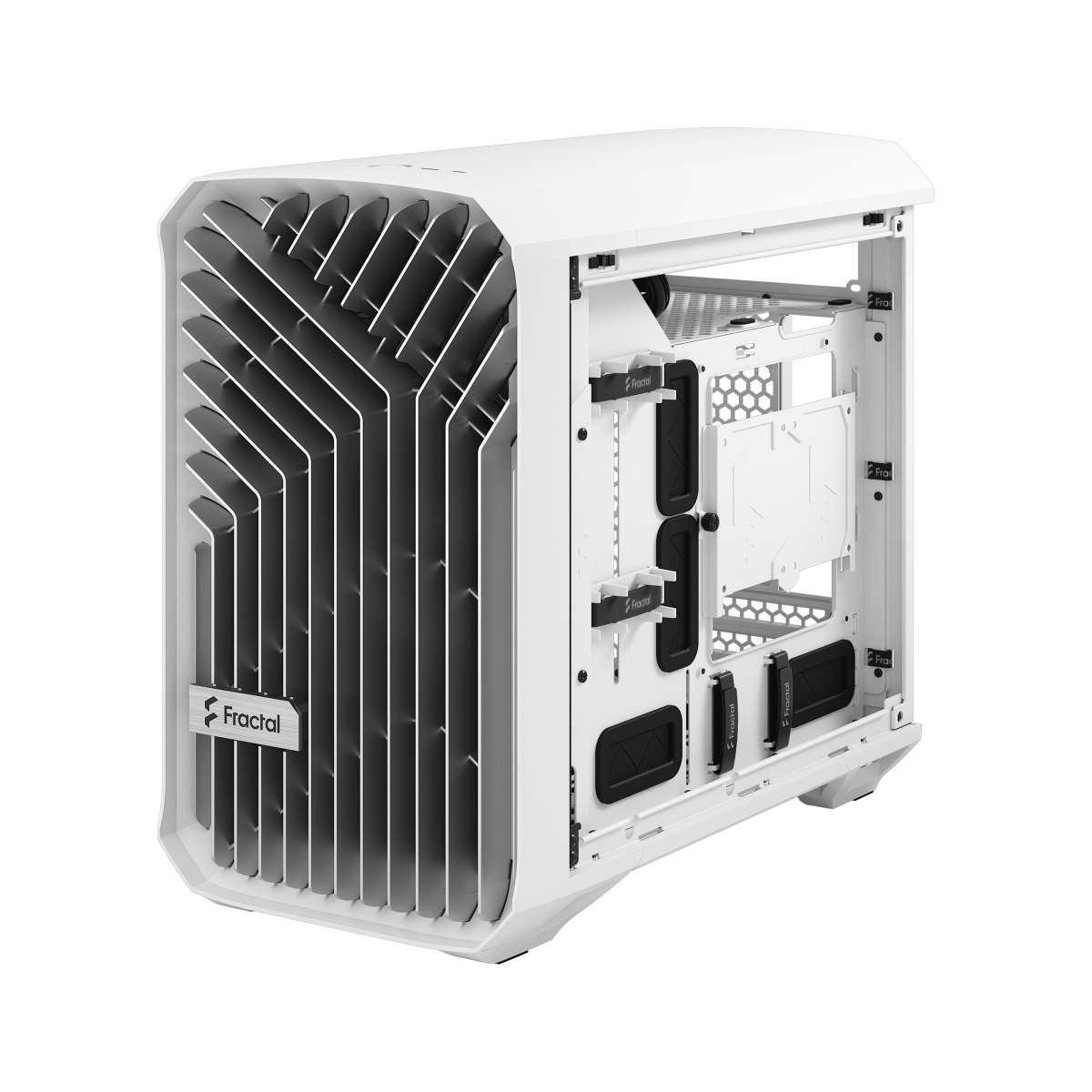 Kasë për PC Fractal Design Torrent Nano White TG Clear Tint, e bardhë