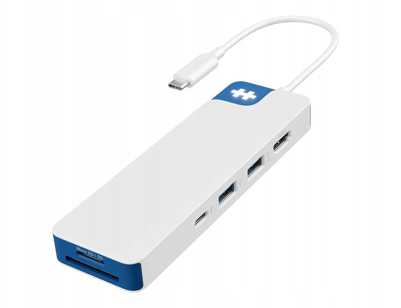 Hub USB C Targus HyperDrive Flex, 8 porta, HDMI, Midnight Blue
