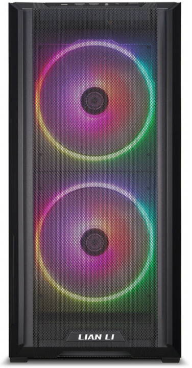 Kasë LIAN-LI LANCOOL 216, ARGB, i zi