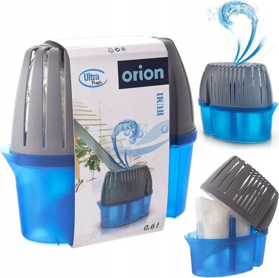 Absorbues lagështie Ultra Fresh, 450g, enë plastike, i bardhë