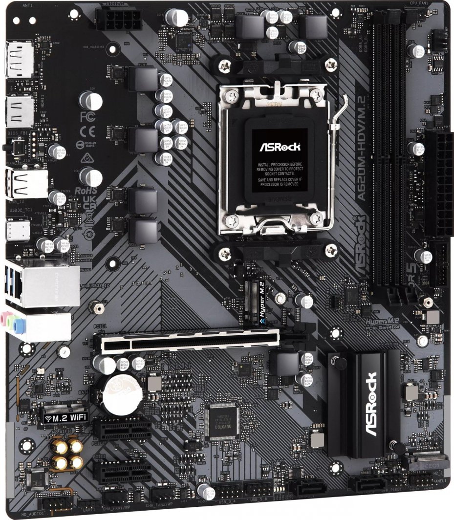 Pllakë amë ASRock A620M-HDV/M.2