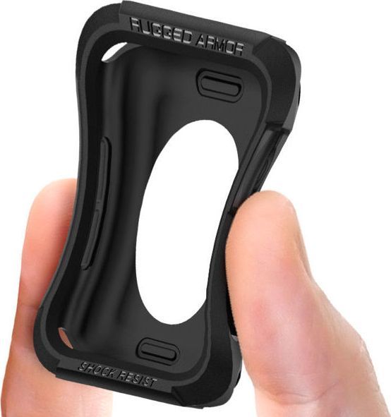 Mbrojtëse Rugged Armour për Apple Watch Series 4, 44mm, e zezë