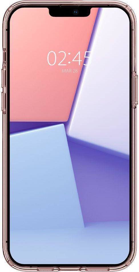 Mbulesë telefoni Spigen Crystal Flex Rose Crystal, për iPhone 13 Pro Max, transparente rozë