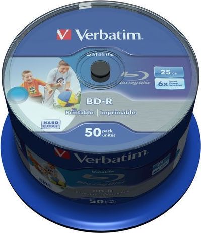 CD Verbatim BD-R 25GB, 50 copë