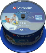 CD Verbatim BD-R 25GB, 50 copë