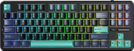 Tastierë mekanike AULA F87Pro, tri mode pa tela, 87 taste, e zezë