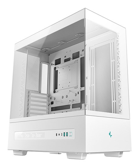 Kase kompjuteri DeepCool CH690, ATX Tower, panel xhami, e bardhë
