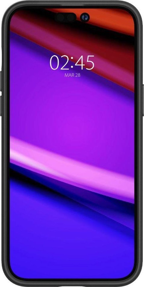 Mbështjellës telefoni Spigen Core Armor ACS04661, për iPhone 14 Pro 6.1", i zi