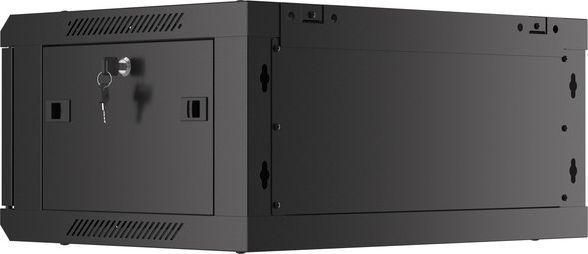 Kabinet muror rrjeti Lanberg WF01-6404-10B, 19", 4U, i zi